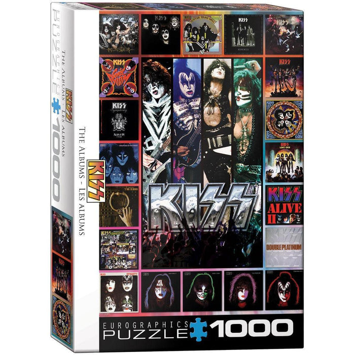KISS The Albums 1000 Piece Jigsaw Puzzle Eurographics - for just $21.99! 