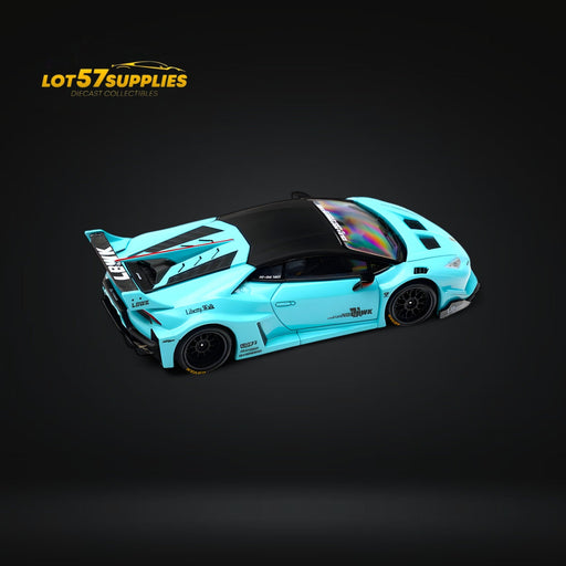 (Pre-Order) King Model LBWK Huracan - Metallic Tiffany Blue 1:64 - for just $36.99! 