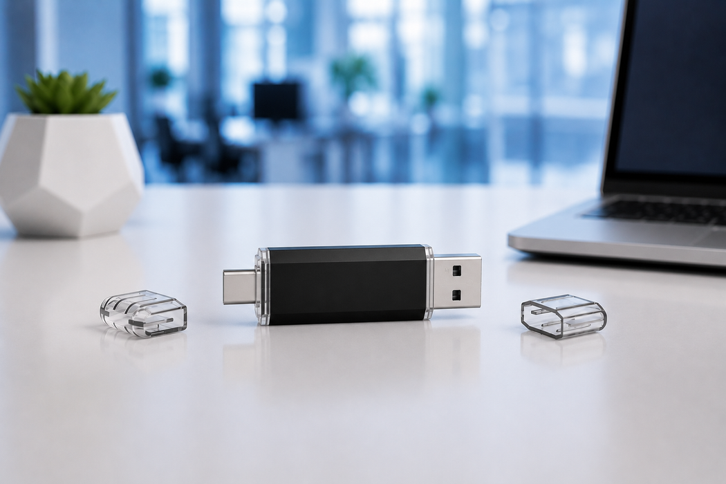 KO II Dual USB 3.1 Flash Drive Unprinted - for just $7.99! 