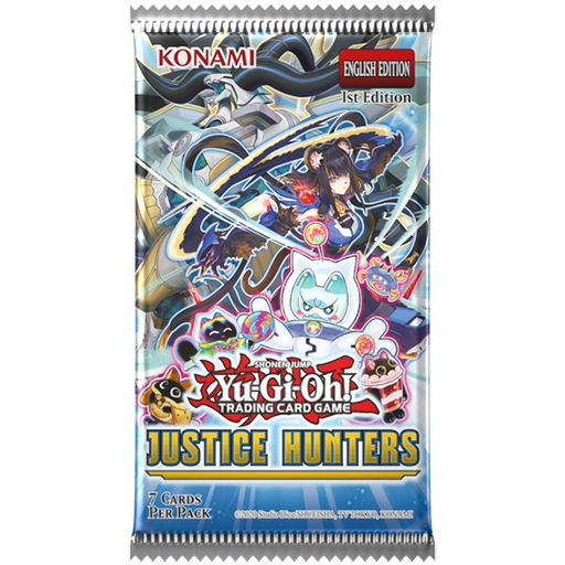 Yu-Gi-Oh! TCG: Justice Hunters Booster Pack - for just $4.99! 