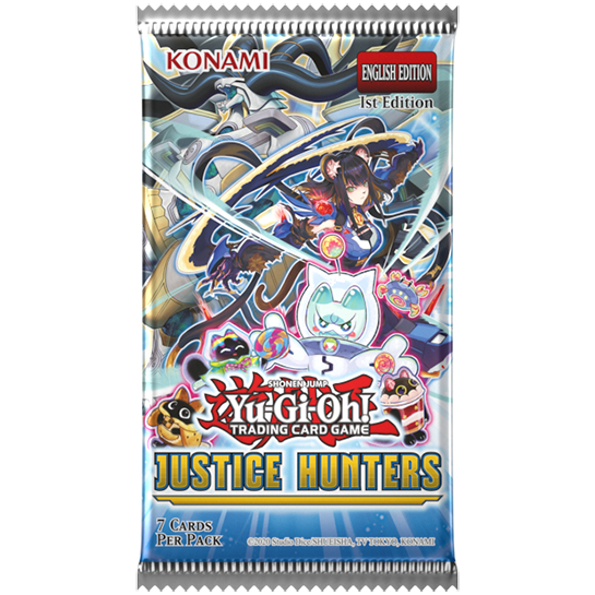 Yu-Gi-Oh! TCG: Justice Hunters Booster Pack - for just $4.99! 