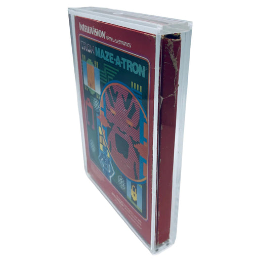 Acrylic Hard Case for INTELLIVISION Video Game Box (4mm thick, UV & Slide Bottom) - for just $24.99! 
