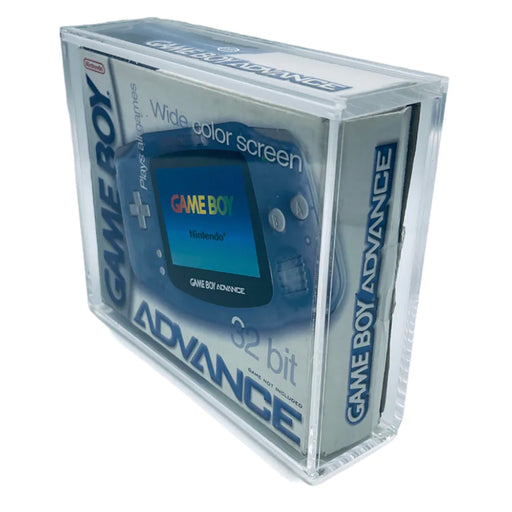 Acrylic Hard Case for GAME BOY ADVANCE Video Game Console Box (4mm thick, UV & Slide Bottom) - for just $29.99! 
