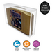 Acrylic Hard Case for N64 Video Game Cartridge (4mm thick, UV & Slide Bottom) 3h x 4.5w x 0.7d - for just $19.99! 