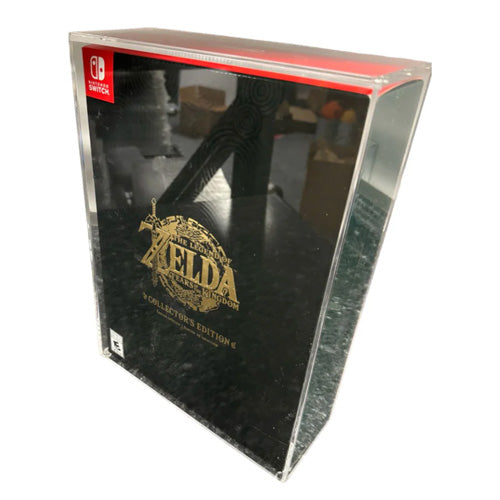 Acrylic Hard Case for ZELDA TEARS COLLECTORS EDITION Video Game Box (4mm thick, UV & Slide Bottom) - for just $49.99! 