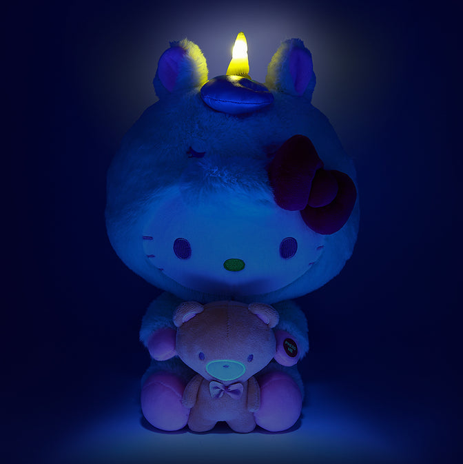 Kidrobot: Hello Kitty and Friends - Hello Kitty Unicorn 13" Light Up Plush - for just $42.99! 