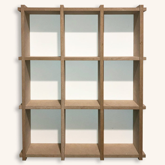 KUBBIE ULTRA (3x3) - In Box Display Case for Funko Pops, Wall Mountable & Stackable Pop Shelf (MDF Wood) - for just $54.99! 