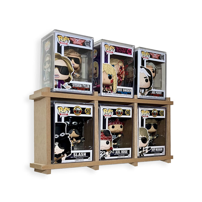 KUBBIE ULTRA SLIM (1x3) - In Box Display Case for Funko Pops, Wall Mountable & Stackable Pop Shelf (MDF Wood) - Just $24.99! Shop now at Retro Gaming of Denver