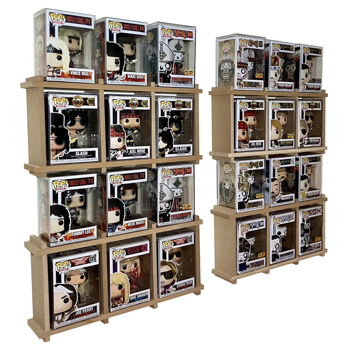 KUBBIE ULTRA SLIM (1x3) - In Box Display Case for Funko Pops, Wall Mountable & Stackable Pop Shelf (MDF Wood) - Just $24.99! Shop now at Retro Gaming of Denver