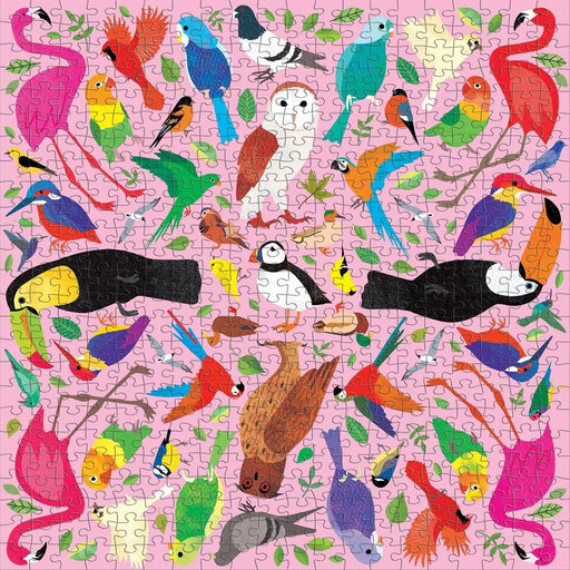 Kaleido-Birds 500 Piece Jigsaw Puzzle Mudpuppy - for just $17.99! 