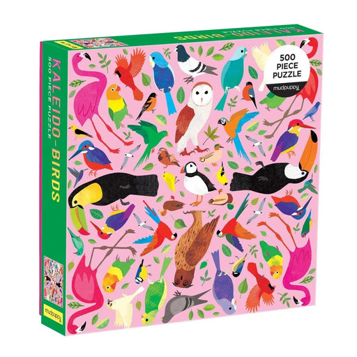 Kaleido-Birds 500 Piece Jigsaw Puzzle Mudpuppy - for just $17.99! 