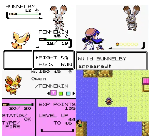 Pokemon Kalos Crystal GBC Video Game Gameboy Color ROM Hack - for just $15.99! 