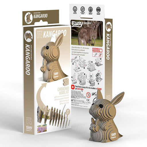 Kangaroo 3D Cardboard Model Kit Eugy - for just $11.99! 