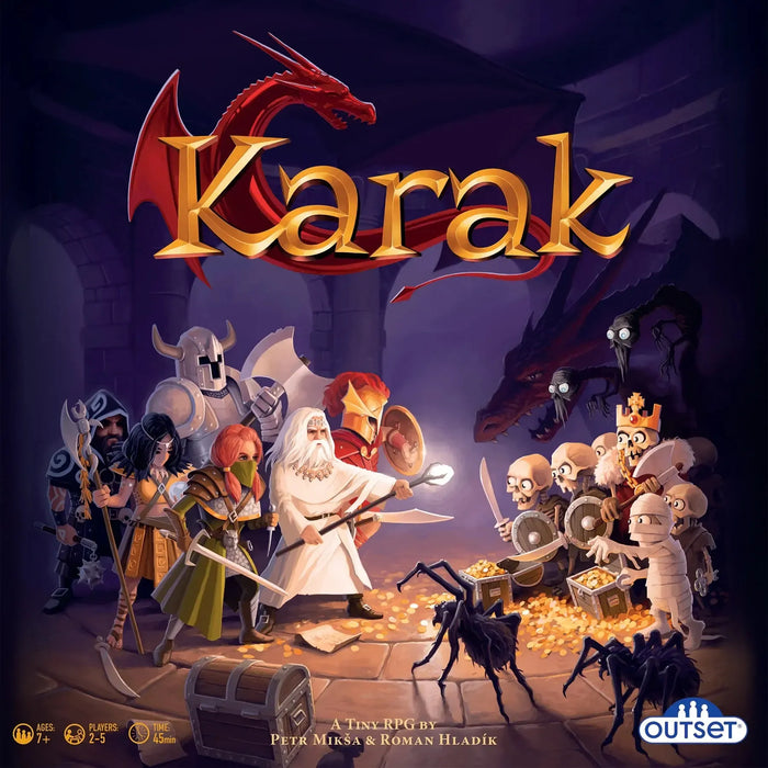 Karak - RPG Strategic Tile Dungeon Game - Outset - for just $29.99! 