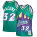 Karl Malone Utah Jazz Autographed Mitchell & Ness Green Basketball Jersey - for just $599.99! 
