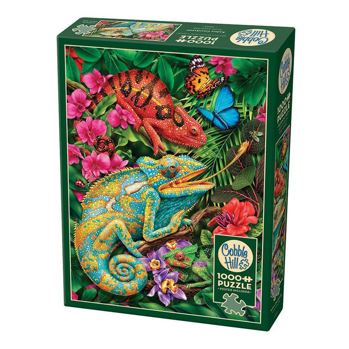 Karma Chameleon 1000 Piece Jigsaw Puzzle Cobble Hill - for just $20.99! 