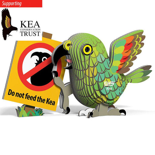 Kea 3D Cardboard Model Kit Eugy - for just $11.99! 