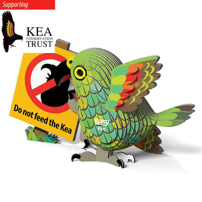 Kea 3D Cardboard Model Kit Eugy - for just $11.99! 