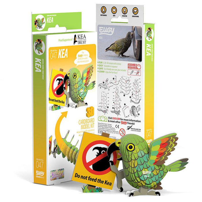 Kea 3D Cardboard Model Kit Eugy - for just $11.99! 