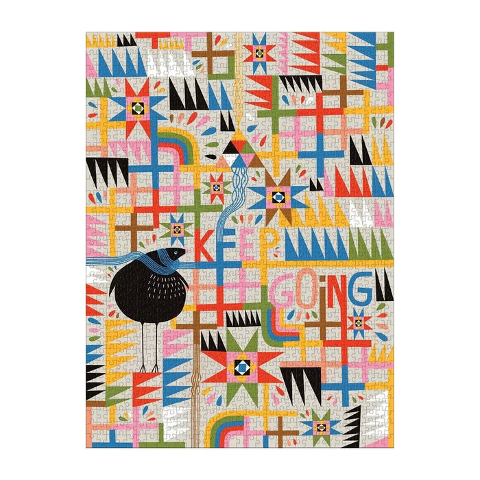 Keep Going 1000 Piece Jigsaw Puzzle Galison - for just $19.99! 