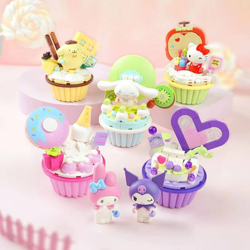 Keeppley X Sanrio Characters Building Blocks Set: Cupcakes - Just $14.90! Shop now at Retro Gaming of Denver