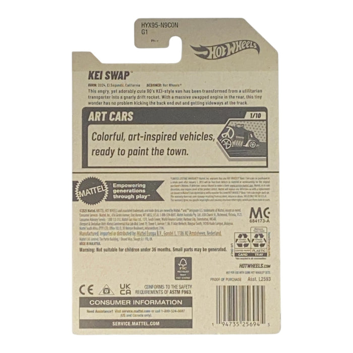Hot Wheels Kei Swap - Art Cars Series 1/10 - for just $1.79! 