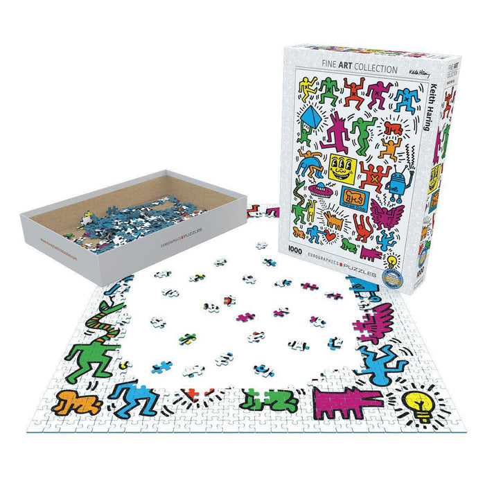 Keith Haring Collage 1000 Piece Jigsaw Puzzle Eurographics - for just $19.99! 