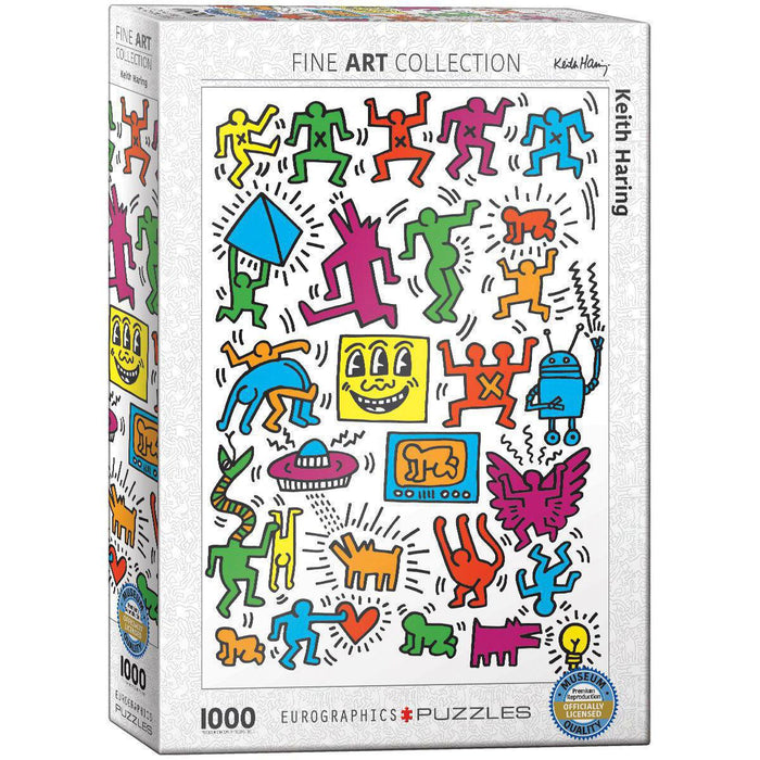 Keith Haring Collage 1000 Piece Jigsaw Puzzle Eurographics - for just $19.99! 