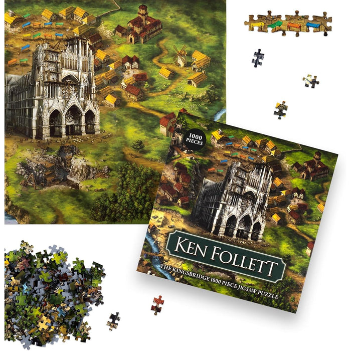 Ken Follett: The Kingsbridge 1000 Piece Jigsaw Puzzle Laurence King - for just $27.99! 
