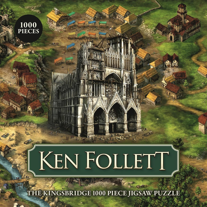 Ken Follett: The Kingsbridge 1000 Piece Jigsaw Puzzle Laurence King - for just $27.99! 