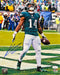Kenneth Gainwell Touchdown Celebration Philadelphia Eagles Autographed Football Photo - for just $59.99! 
