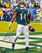 Kenneth Gainwell Touchdown Celebration Philadelphia Eagles Autographed Football Photo - for just $59.99! 