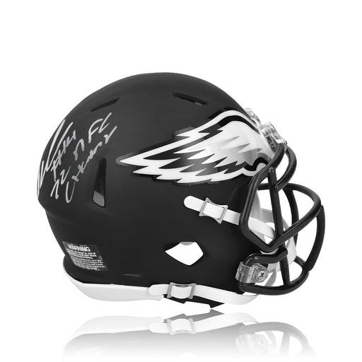 Kenneth Gainwell Philadelphia Eagles Autographed Black Speed Mini-Helmet with 22 NFC Champs Inscription - for just $119.99! 