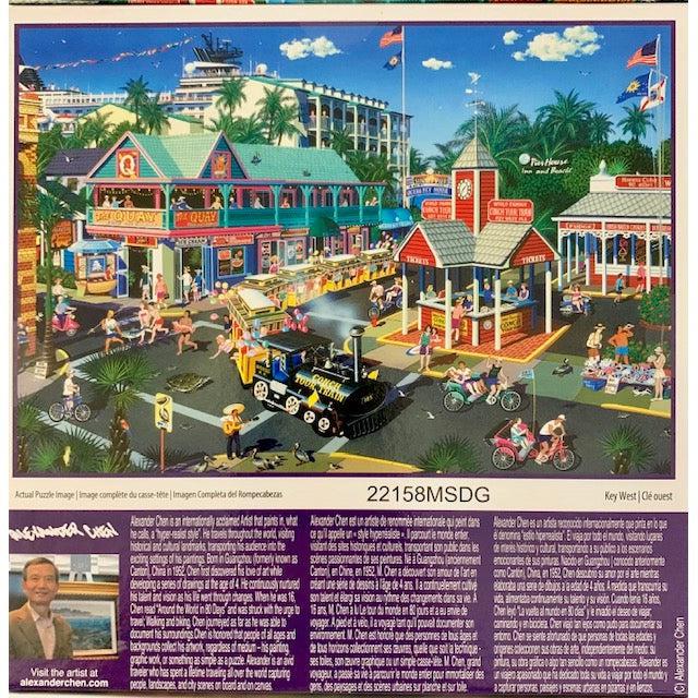 Key West by Alexander Chen 500 Piece Jigsaw Puzzle Sure Lox - for just $14.99! 