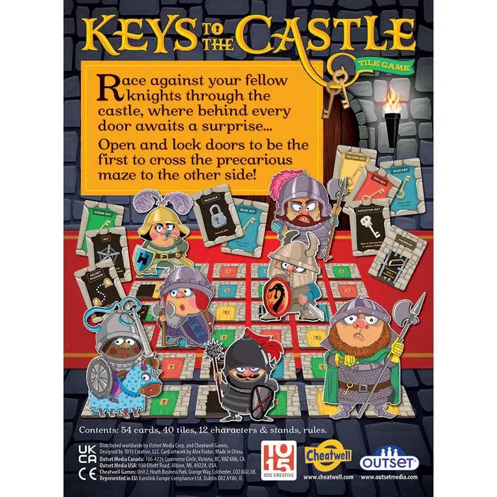 Keys to the Castle Tile Game Outset - for just $17.99! 