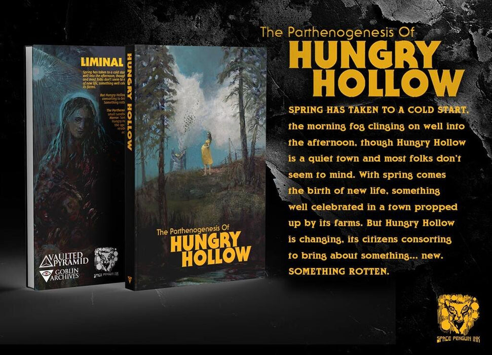 Liminal Horror: Adventure - The Parthenogenesis of Hungry Hollow - for just $40! 