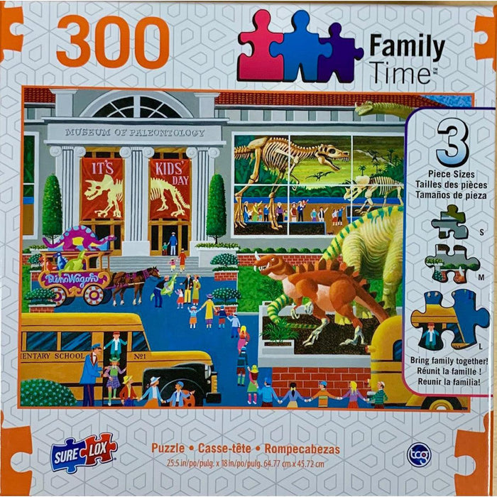 Kids Day at the Museum Family Time 300 Piece Jigsaw Puzzle Sure Lox - for just $10.99! 