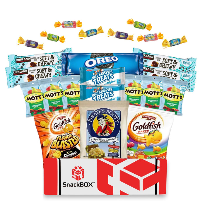 Kids SnackBOX Care Package with Candy and Snacks (24 Snacks) - for just $24.99! 