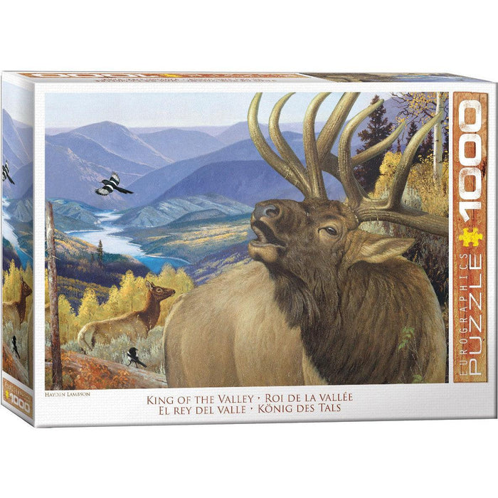 King of the Valley 1000 Piece Jigsaw Puzzle Eurographics - for just $21.99! 