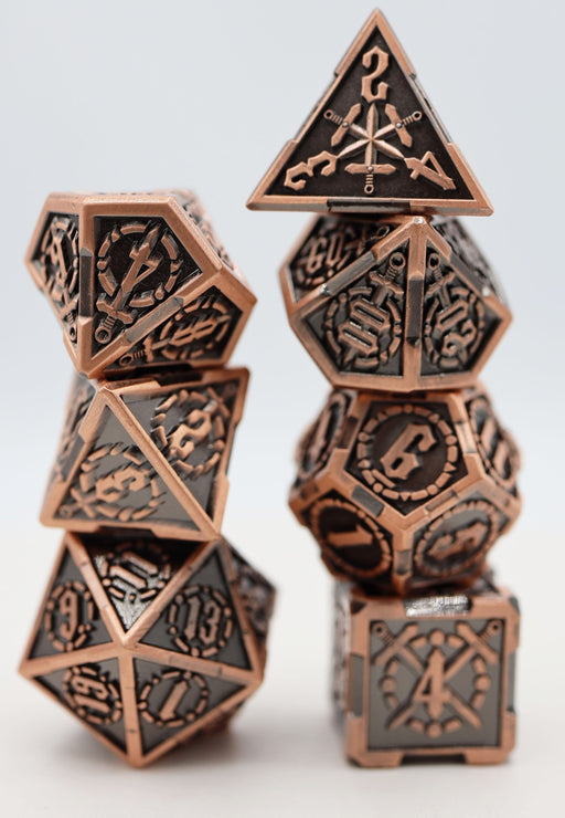 Crossed Swords: King Arthur's Sword - Metal RPG Dice Set - for just $39.99! 