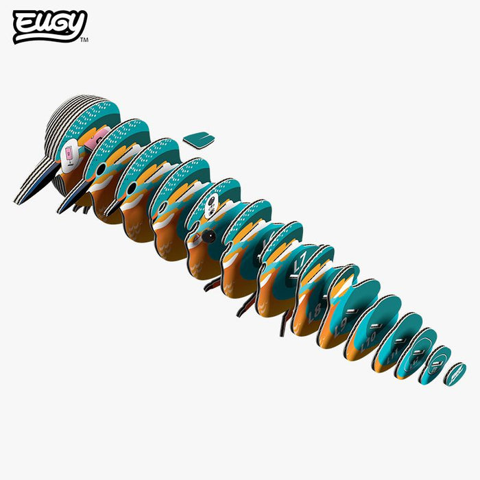 Kingfisher 3D Cardboard Model Kit Eugy - for just $11.99! 