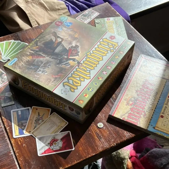 Kingmaker Royal Re-Launch - Wars of the Roses Tactical Board Game - Gibsons - for just $99.99! 