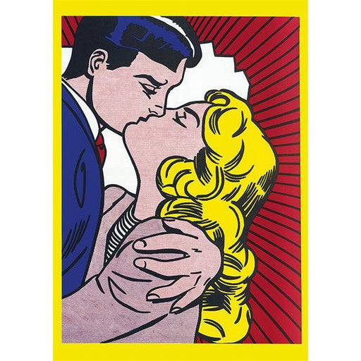 Kiss III by Lichtenstein 1000 Piece Jigsaw Puzzle Piatnik - for just $24.99! 
