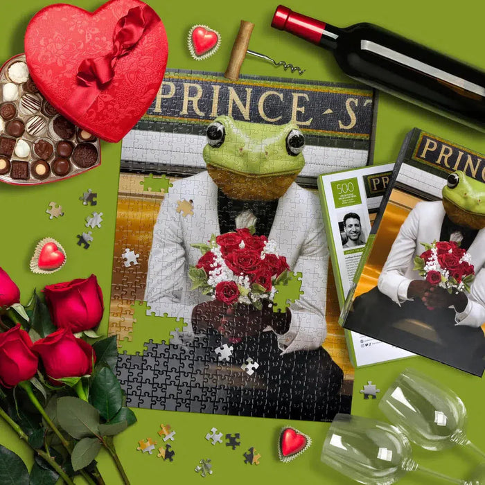 Kiss Me 500 Piece Jigsaw Puzzle Fred - for just $19.99! 