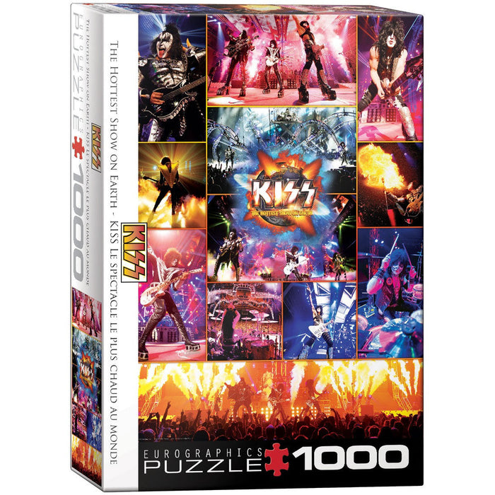 Kiss - The Hottest Show on Earth 1000 Piece Jigsaw Puzzle Eurographics - for just $19.99! 