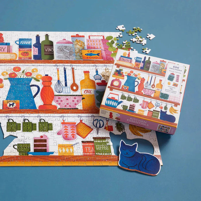 Kitchen Essentials 500 Piece Jigsaw Puzzle Galison - for just $19.99! 
