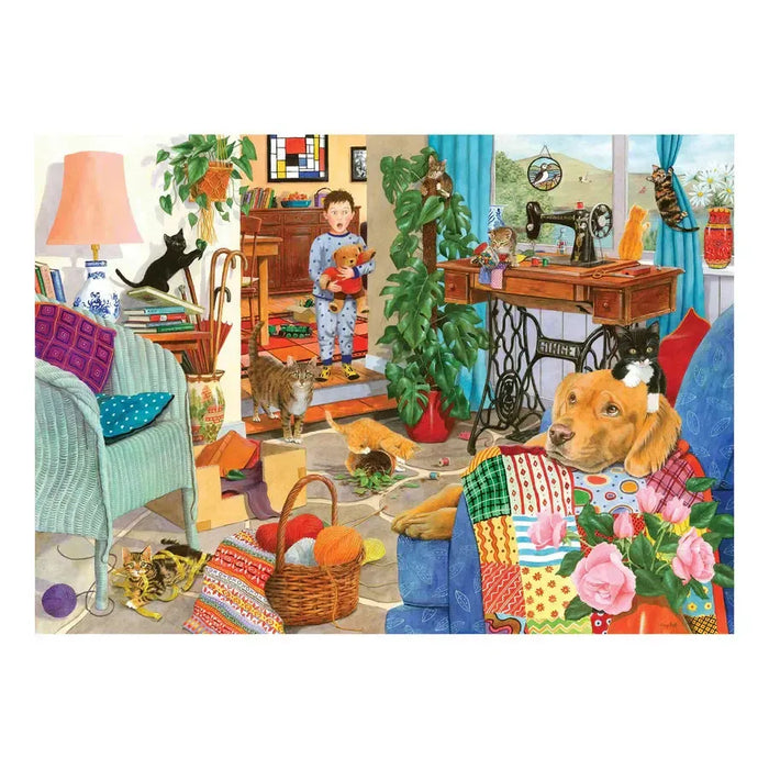 Kitten Chaos 1000 Piece Jigsaw Puzzle HOP - for just $24.99! 