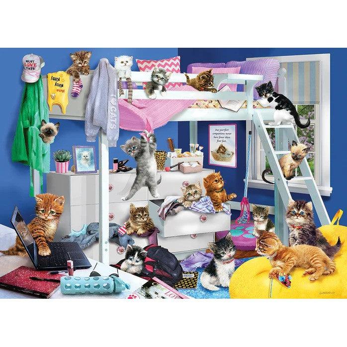 Kitten Slumber Party 1000 Piece Jigsaw Puzzle Cobble Hill - for just $19.99! 