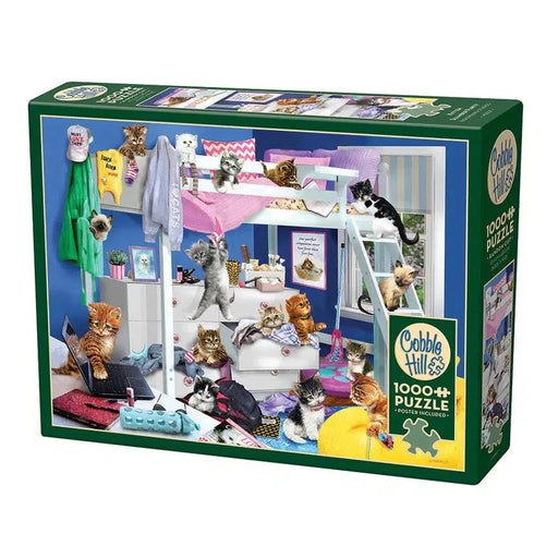 Kitten Slumber Party 1000 Piece Jigsaw Puzzle Cobble Hill - for just $19.99! 