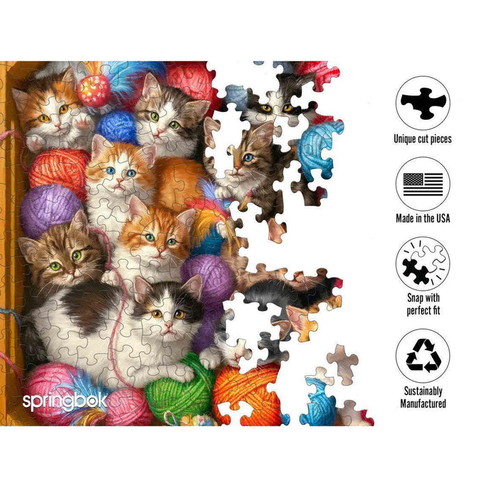 Kittens Galore 1000 Piece Jigsaw Puzzle Springbok - for just $19.99! 